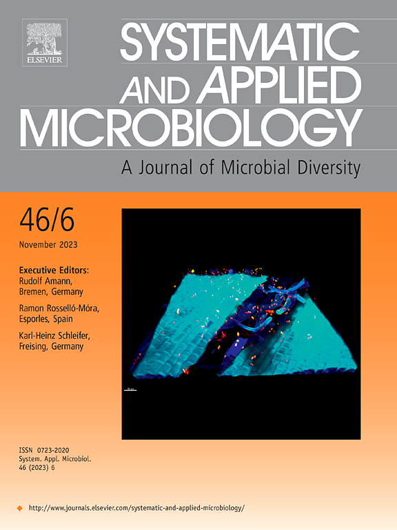 Go to journal home page - Systematic and Applied Microbiology